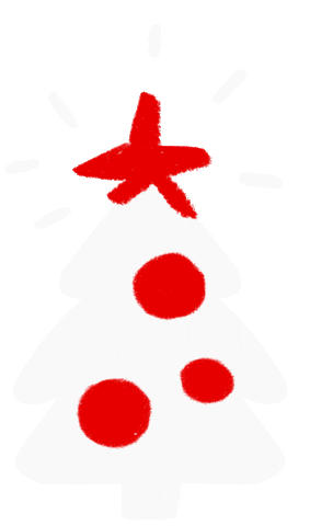 Christmas Tree Sticker by Hoff