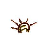 aaruushsrmist college fest srm aaruush Sticker