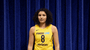 hind ben abdelkader laughing GIF by Indiana Fever