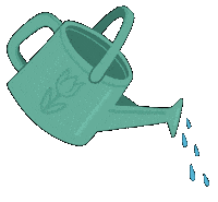 Water Flowers Sticker