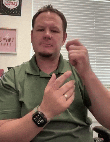 American Sign Language Asl GIF by CSDRMS