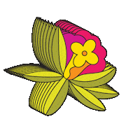 Flower Spring Sticker by Maeve Chocolate