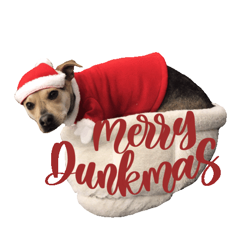 Dog Christmas Chridtmas Sticker by Simple & Sentimental