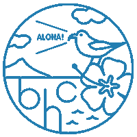 Aloha Blueheaven Sticker by BLUE HEAVEN COMPANY