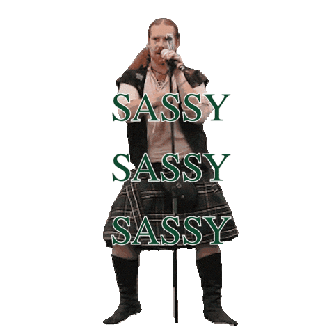 Sassy Irish Sticker by DelaFaire