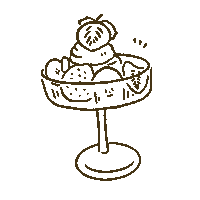Pudding Sticker