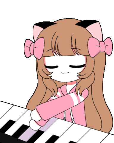 Piano Sticker