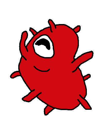 juniorgbm giphyupload conference biology bacteria Sticker