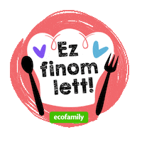 Finom Sticker by ecofamily_hu
