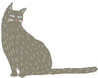 Cat Chill Sticker