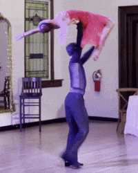 slowmotiondancevideos dance spin cabaret dancesport GIF