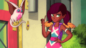 mysticonsofficial reaction surprise piper choko GIF