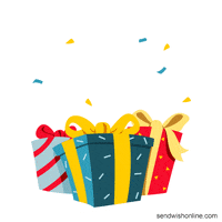 sendwishonline birthday happy birthday gift happybirthday GIF