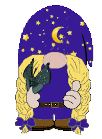 Butterfly Gnome Sticker