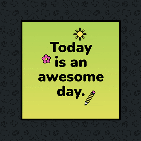 Nice Day Art GIF