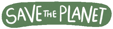 No Planet B World Sticker