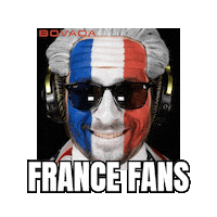France Clown Face Sticker by Bovada