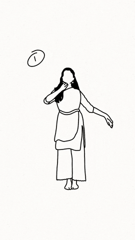 Dancing Girl Art GIF