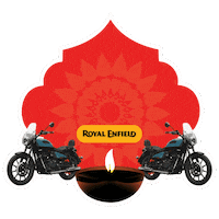 Motorcycle Diwali Sticker by Royal Enfield