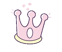 Rose Crown Sticker by Rêve en coton