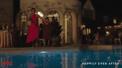 sanaa lathan swimming GIF by NETFLIX