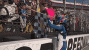 Kyle Larson Celebration GIF by NASCAR