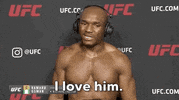 I Love Him Kamaru Usman GIF by UFC