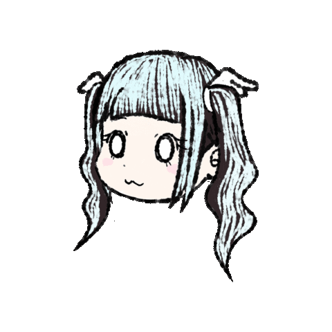 かおのうえ Sticker by ililil