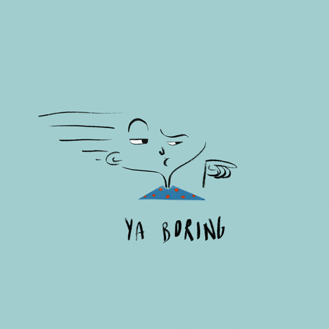 Boring GIF
