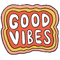 Good Vibes Positivity Sticker by Treefort Music Fest