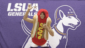 Hot Dog Naia GIF by LSUA Athletics