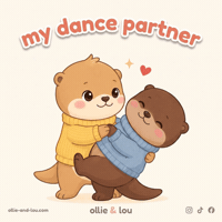 Dance Partner Love GIF by Ollie & Lou