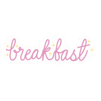 Food Morning Sticker