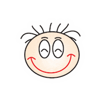Happy Sticker by Casa Guido
