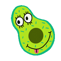 happy tongue Sticker by Jelene