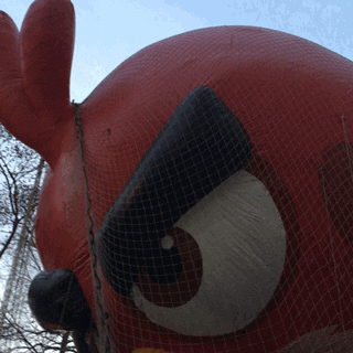 Angry Birds Balloons GIF by The 94th Annual Macy’s Thanksgiving Day Parade