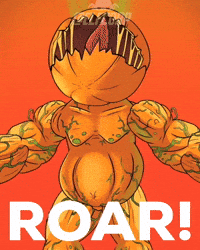 ElfCorp halloween scary monster pumpkin GIF