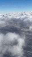 Plane Passenger Gets Bird's-Eye View of 'Steamy' Lake Michigan