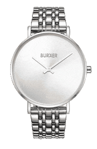 Burker coffee black gold watch Sticker