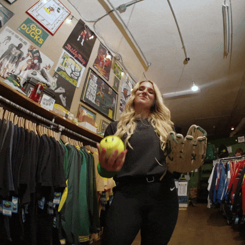 Softball Oregon GIF by GoDucks