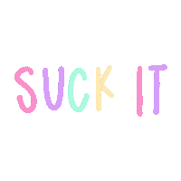 Rainbow Suck It Sticker