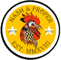 hellaproper chicken spicy sacramento foodtruck Sticker