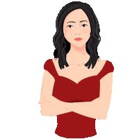 Deltomed girl angry beauty woman Sticker