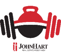 Weights Working Out Sticker by JohnHart Real Estate