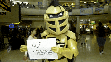 wave hello GIF by UCF Knights