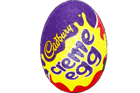 Creme Egg Sticker by Cadbury World