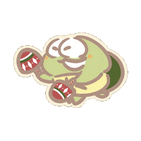 Christmas Turtle Sticker