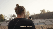 did i get the job GIF by The Orchard Films