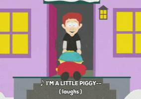 eric cartman rain GIF by South Park 