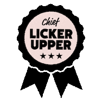 Cat Licking Sticker by Itch.